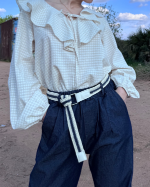 Blusa cuadros