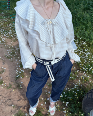 Blusa cuadros